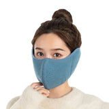 Outdoor Thermal Mask Autumn and Winter Cycling Windproof and Cold Ear Protection Mask 2-in-1 Breathable Winter Thermal Mask