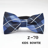 53 Color Children's Bow Tie Fashion Jacquard Baby Neckties Tie Baby Kid Kids Classical Pet Striped Butterfly Elastic Cord BowTie