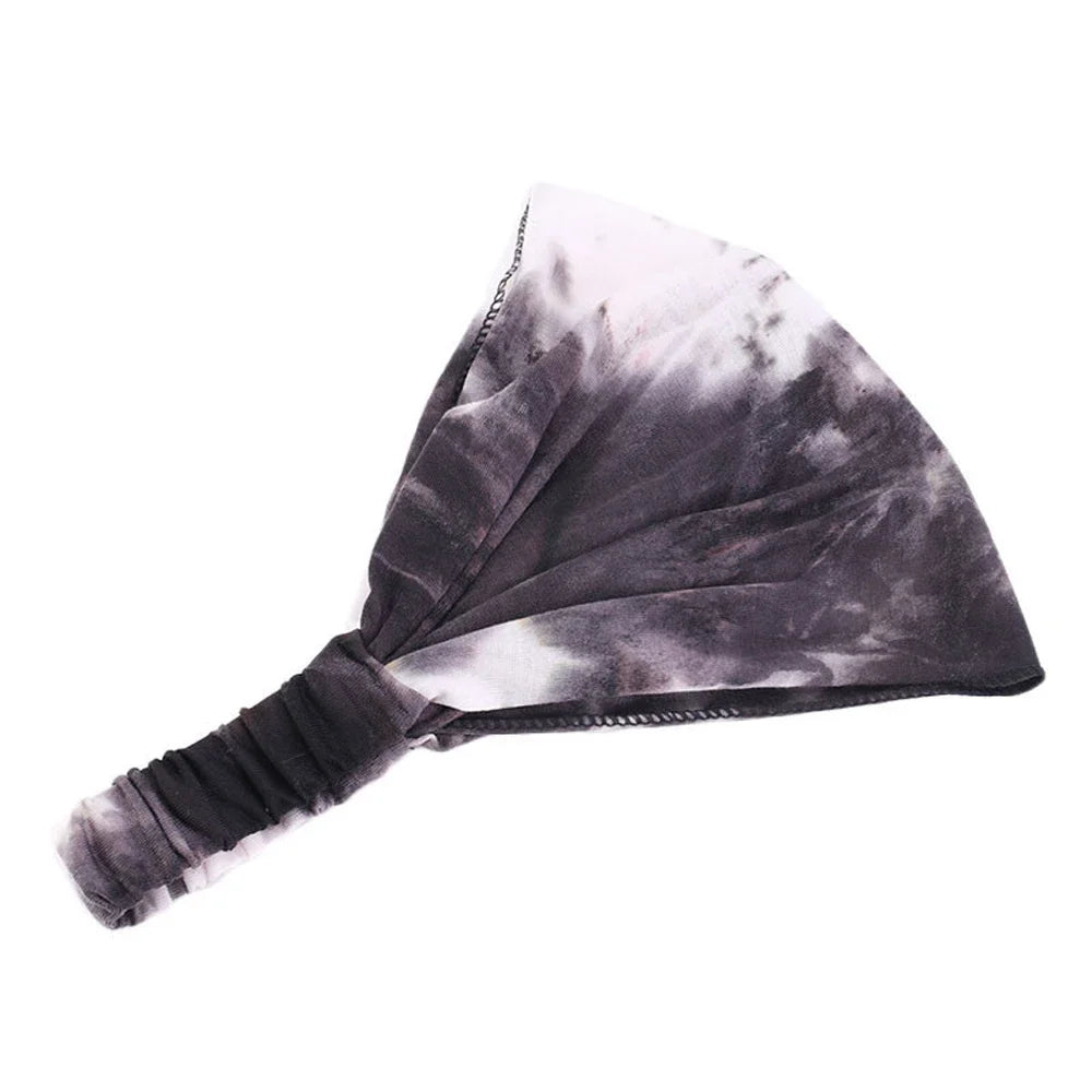 Ladies Hairband Head Band Headband Wrap Neck Head Scarf Cap 2 in 1 Bandana Turban HairBands Hair Accessories Headwrap