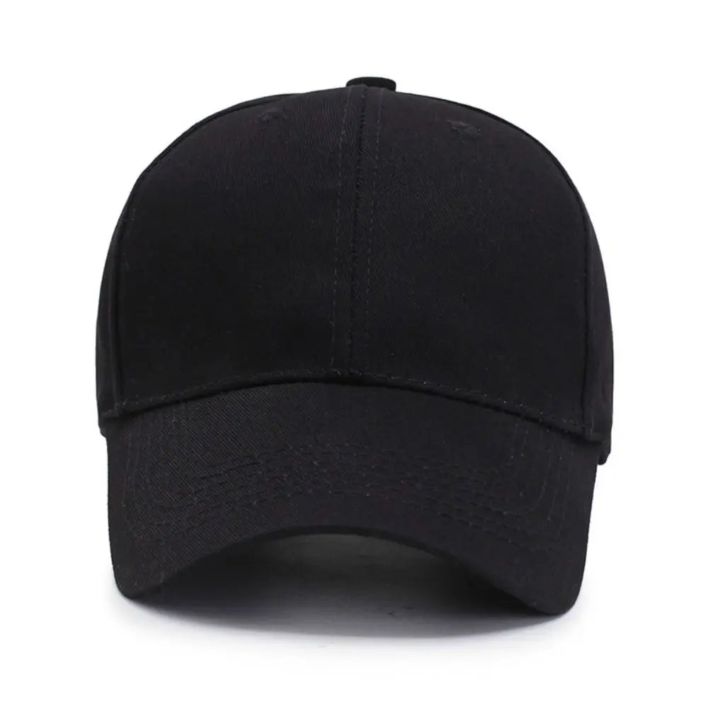 Baseball Caps Black for Mens Women Sports Cap Adjustable Cotton Baseball Cap Casual Summer Hat