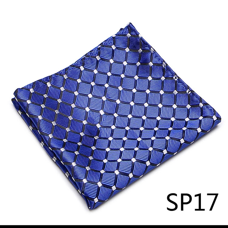 High Grade 2023 New Style Hot sale Silk Handkerchief Black Suit Accessories Solid Men Abraham Lincoln's birthday Pocket Square
