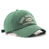 New Letters Embroidery Unisex Baseball Hats For Men Women Soft Cotton Snapback Cap Outdoor Sports Dad Trucker Hat Casquette