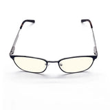 Glasses Blue-Light Blocking Fashion Elliptical Eyeglasses Anti UV Ray Computer Gaming Glasses Blue Blocker Glasses for Women/Men