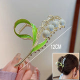 New Sweet Flower Durian Hair Claw Clip Ponytail Grab Hair Clips Shark Clip Woman Hairpins For Girl Hair Accessories Headdress