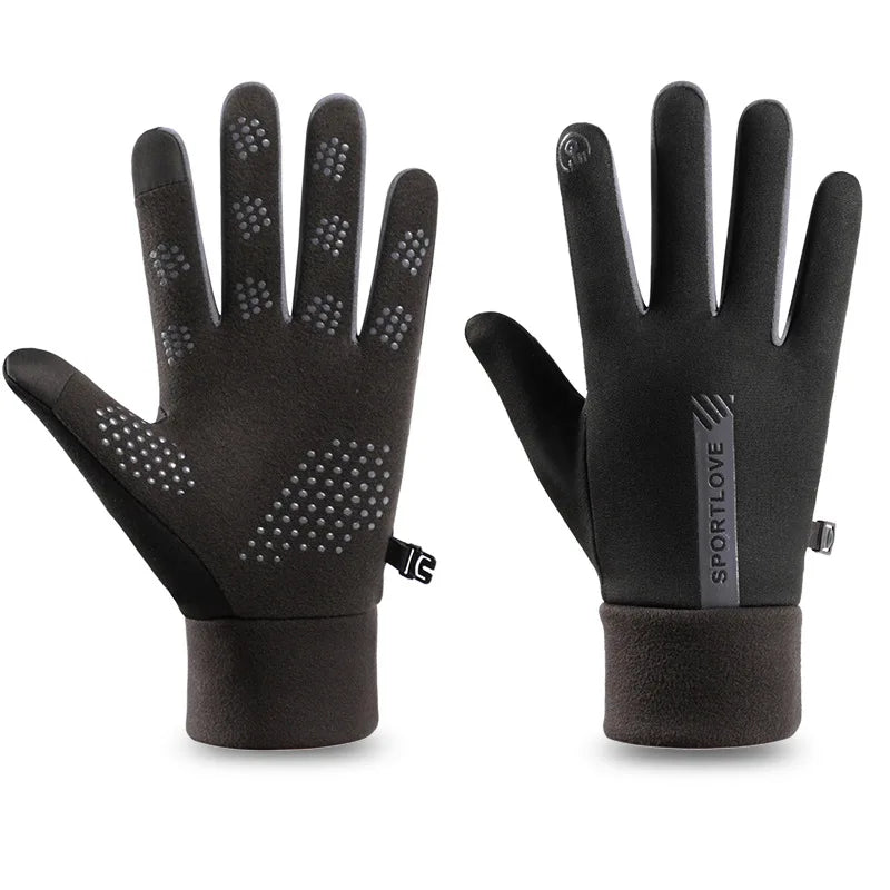 NEW Winter gloves men women Windproof Non-slip Touch Screen Warm Mittens,For Outdoor Cycling,Driving,Skiing,Running