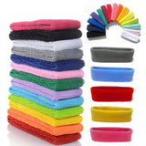 Fashion Sports Headbands for Women Men Solid Elastic Hair Bands Running Fitness Yoga Headwear Stretch Makeup Head Band