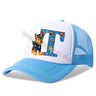 New Paw Patrol Kids Letters Baseball Caps Boys Cartoon Casuals Hat Children Sports Sun Hat Adjustable Peaked Cap Birthday Gifts