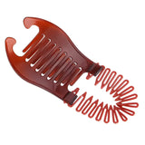 1pcs Elastics Hair Braider Banana Clip Black Scorpion Shaped Hair HoldingHairpin  Ponytail Rubber Bands Hair Accessories Salon
