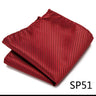 High Grade 2023 New Style Hot sale Silk Handkerchief Black Suit Accessories Solid Men Abraham Lincoln's birthday Pocket Square