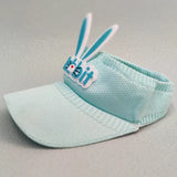2023 New Kids Sun Hats Children Summer Visors Cute Rabbit Wings Bunny Hat Summer Hat for Kids Boys Girls Hats 3-12years Old