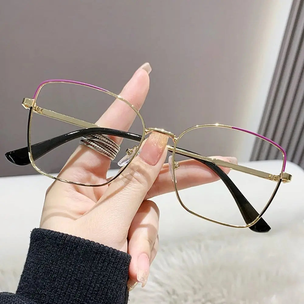 Dazzling Eyeglasses Blue Light Blocking Women Designers Glasses Optical Spectacle Computer Eye Protection Glass Fashion Eyewear