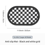 For Mini Cooper S JCW F56 F60 R56 R60 F65 F66 U25 Universal Car Dashboard Non Slip Mat Pads Automotive Interior Decorations