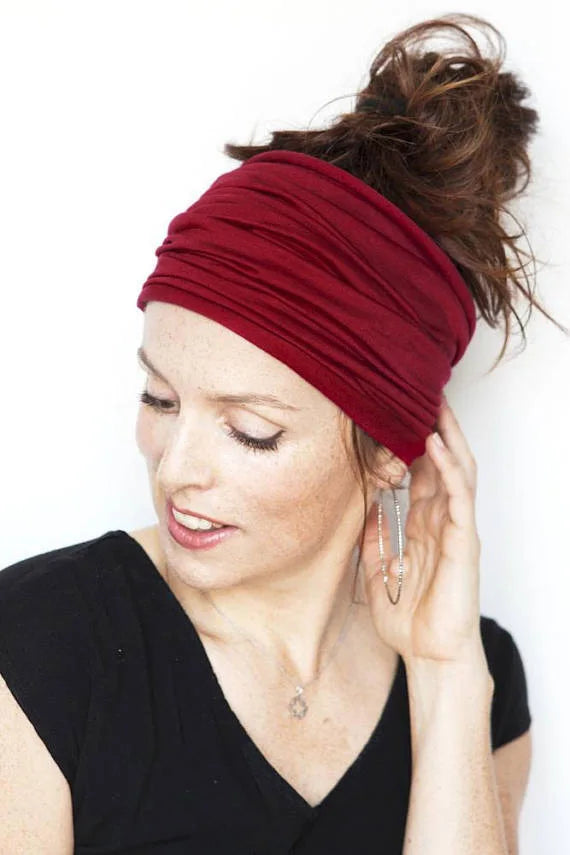 Summer Sports Yoga Headbands for Women Simple Adjustable Men Running Absorb Sweat Elastic Hair Bands Solid Headband Wholesale