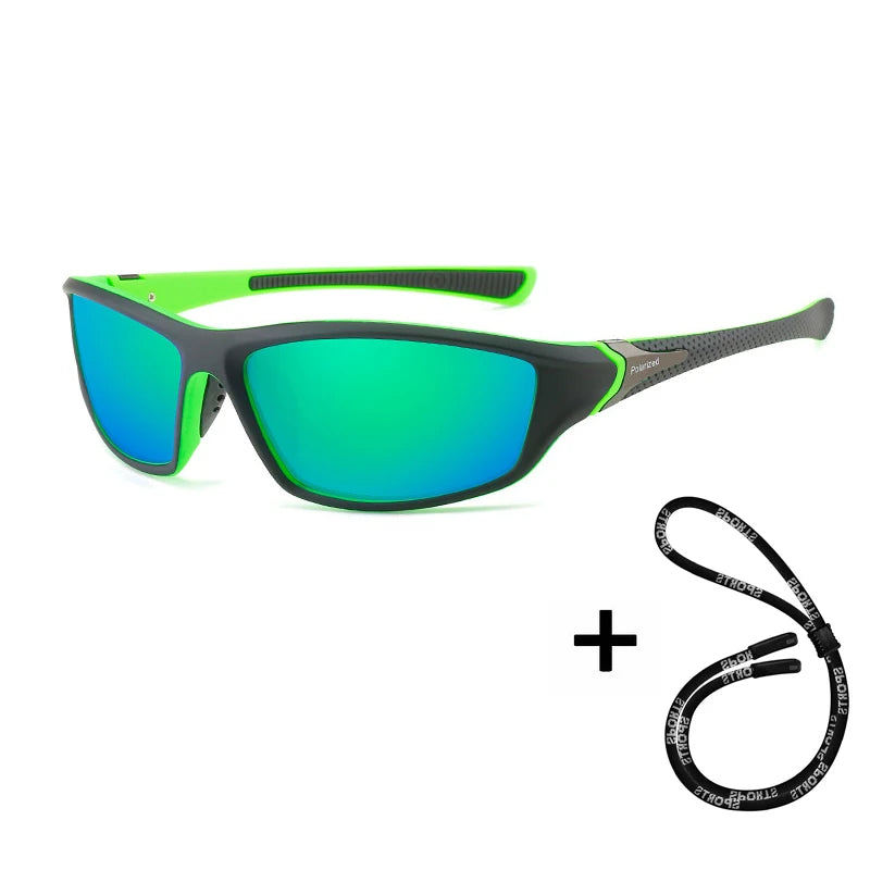 2023 High Definition Polarized Sunglasses for Men Women Outdoor Sport Fishing Sun Glasses UV400 Protection Driving Eyeglasses