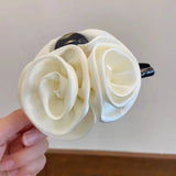 13cm Rose Shark Clip  Large  hair claw Elegant High-Grade Hair Accessories Pinzas Para El Cabello  Заколка Для Волос