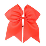8'' Large Elastic Hair Bows Head Rope Bands Grosgrain Ribbon Hair Ties Boutique Bow Tie For Girls Headwear Hair Accessories