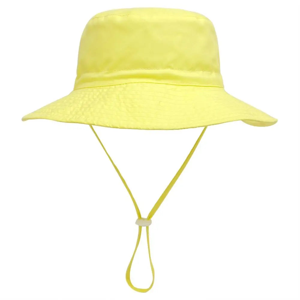 Summer Baby Sun Hat Baby Sun Hat for Girls and Boys Outdoor Neck Ear Cover Anti UV Kids Beach Caps Bucket Cap 0-8 Years