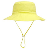 Summer Baby Sun Hat Baby Sun Hat for Girls and Boys Outdoor Neck Ear Cover Anti UV Kids Beach Caps Bucket Cap 0-8 Years