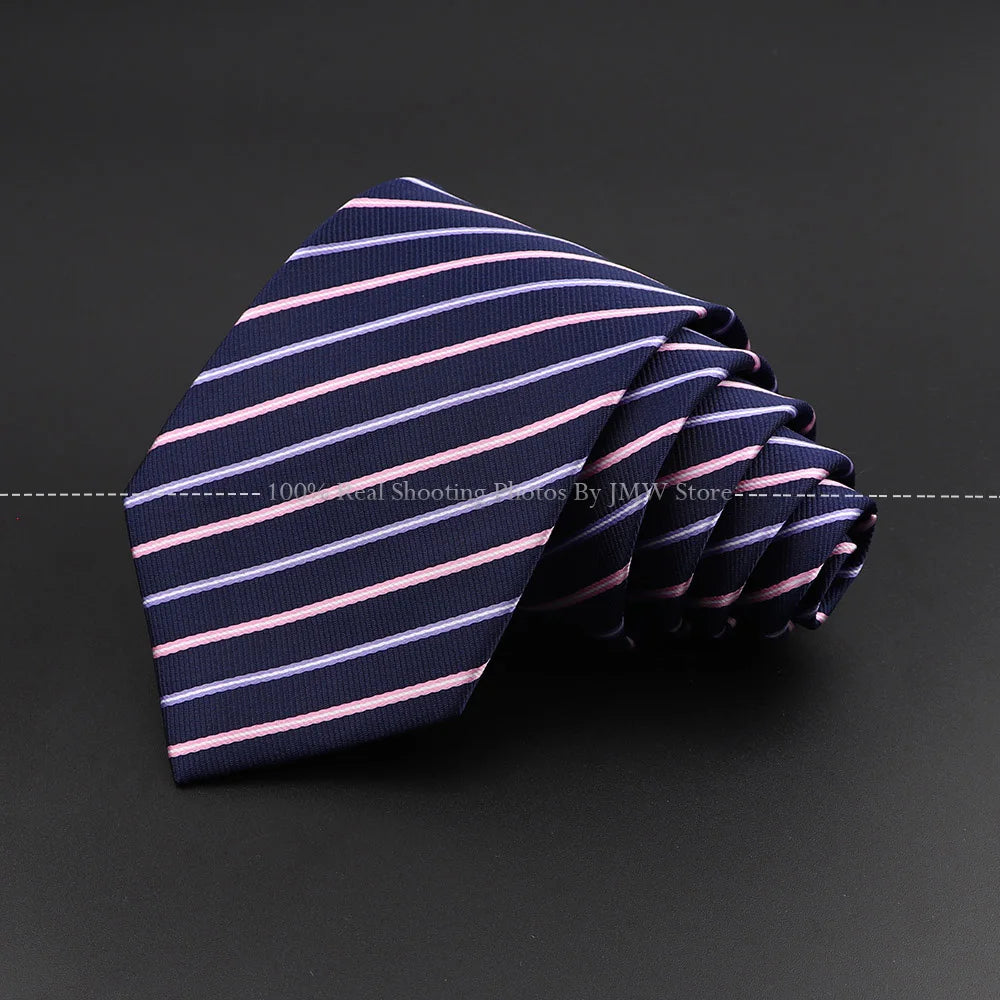 New Design Wedding Men Tie Purple Solid Striped Paisley Flower Neckties Men Business Dropshipping Groom Collar Accessories Gift