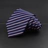 New Design Wedding Men Tie Purple Solid Striped Paisley Flower Neckties Men Business Dropshipping Groom Collar Accessories Gift