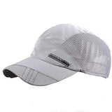 Adjustable Quick Dry Braethable Hat Running Baseball Summer Mesh Cap Visor Sports Cool Fashion Hot Outdoor Popular Men Women