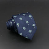 Cute Cartoon Pattern Animal Floral Printed Tie For Men Narrow Slim NeckTie Wedding Red Navy Party Ties Cravat Accessories Gifts