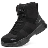 Work Boots Indestructible Safety Shoes Men Steel Toe Shoes Puncture-Proof Sneakers Male Footwear Shoes Women Non Slip Work Shoes