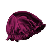100% Mulberry Silk Nightcap Hair Styling Pure Silk Sleeping Hat Free Shipping