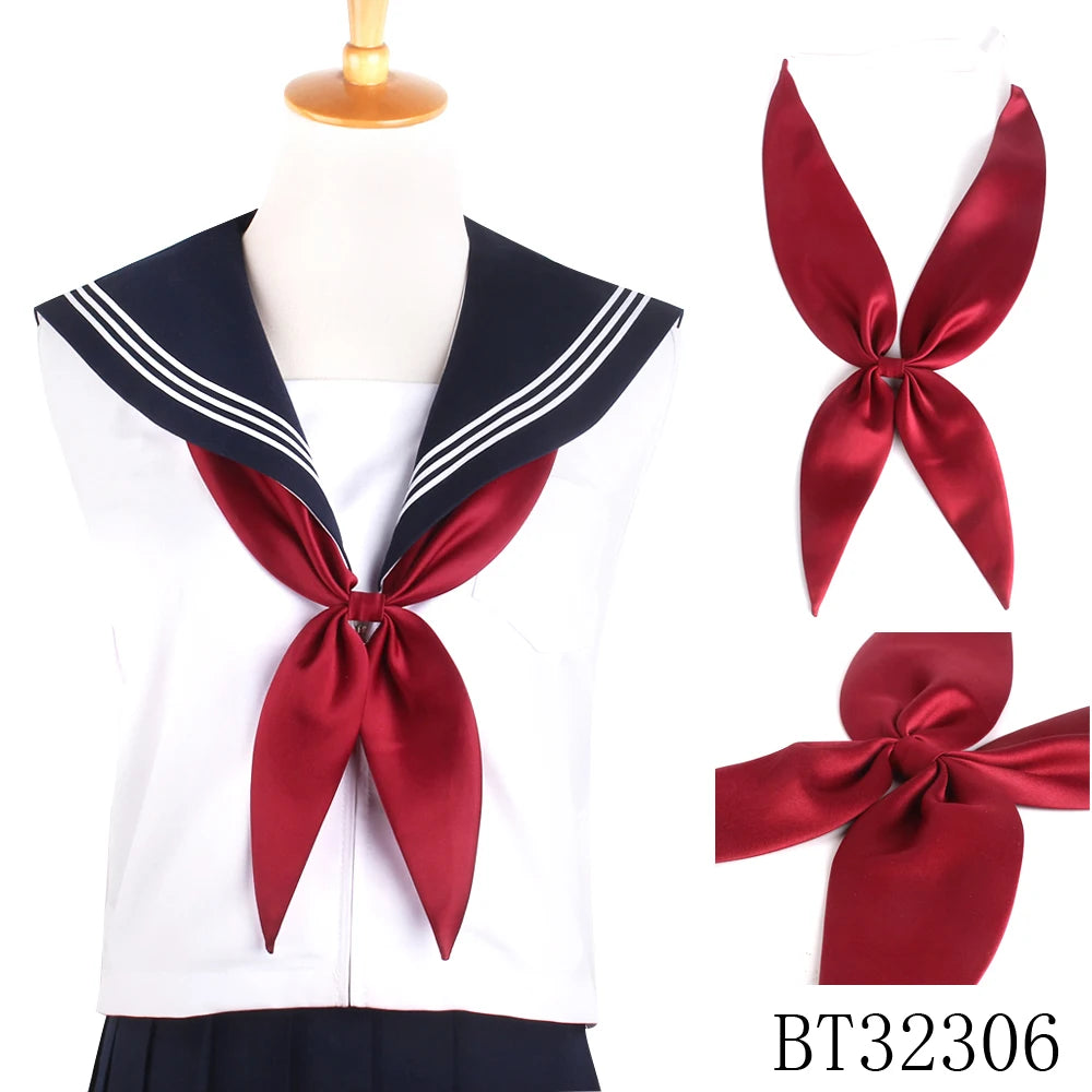 Ladies Bow tie Classic Shirts Bow Tie For Women Business Bowknot Student Solid Bow Ties JK Butterfly Girls Suits Bowties