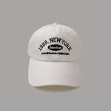 Spring Korean Retro Baseball Hat Women, Autumn and Winter, Wild Ins, Street Letter Embroidery Cap, Summer Couple Men
