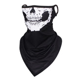 Multi-function Scarf Skull Face Mask Cycling Bandana Earloops Face Balaclava Cover 3D Print Sunscreen Windproof Neck Gaiter