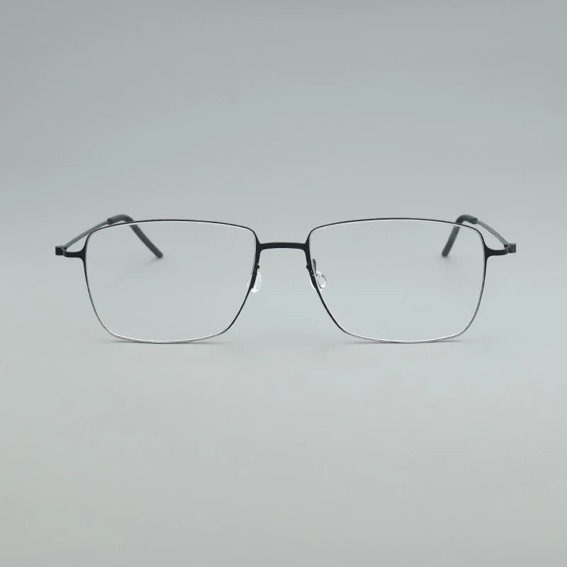 pure Titanium Glasses Frame for Men women 5508 Vintage square Myopia Prescription Eyeglasses Frames 2024 Optical Korean Eyewear