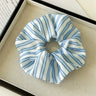 Stripes Elastics Hair BandWoman Large Fresh Versatile Scrunchies Hair Ties Ladies Ponytail Holder Girl Fashion Hair Accessories