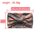 Boho Headbands For Women Fashion Stretch Wide Hair Bands Knoted Turban Yoga Sweatband Elastic Head Bands Stylish Wrap Headbands