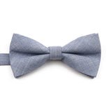 High Quality Mens Solid Color Bowtie Set For Men Children Wedding Party Dinner Accessory Pink Orange Father-son Bow Tie Gift