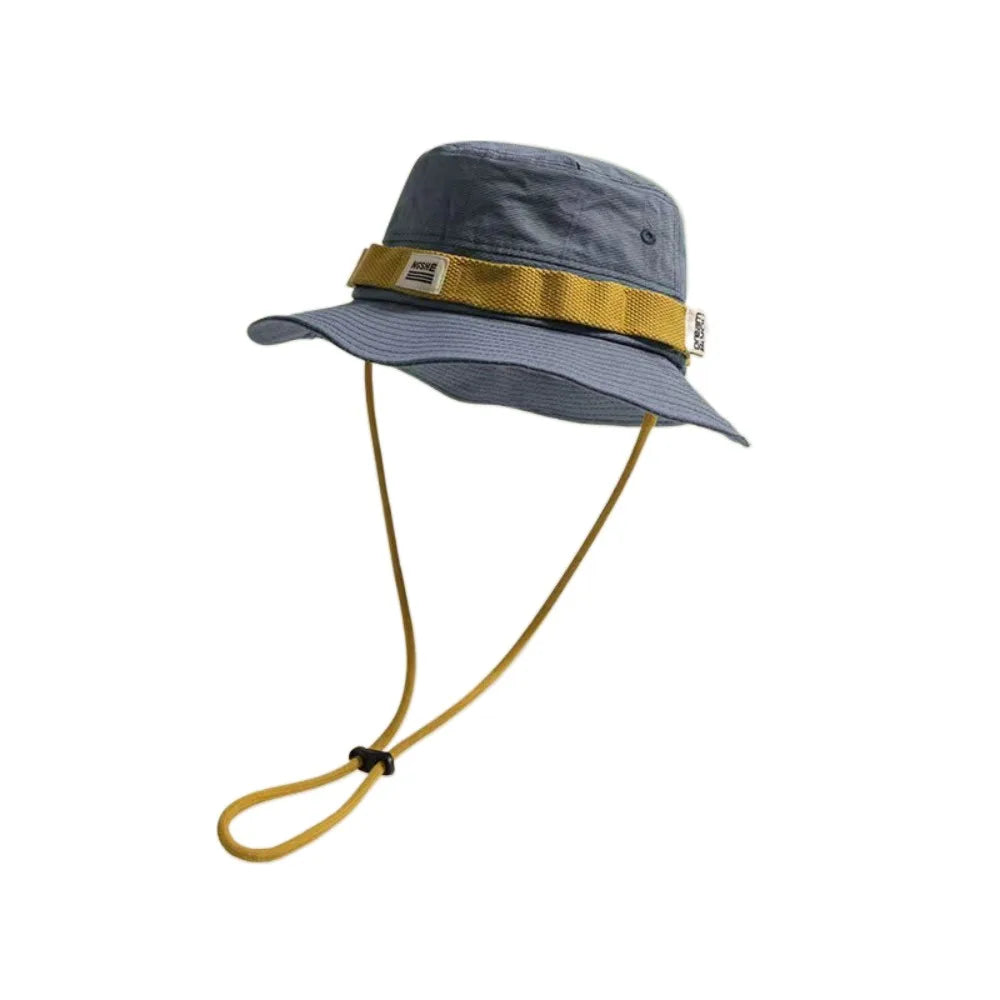 Mountaineering Quick-drying Fisherman Hat Visor Sunscreen Bucket Hat Anti-UV Waterproof Sun Hat Women