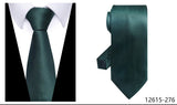 100% Silk Brand Purple Tie Men Necktie High Quality Mix Colors Silk 7.5 cm Gravatas Accessories Wedding April Fool's Day