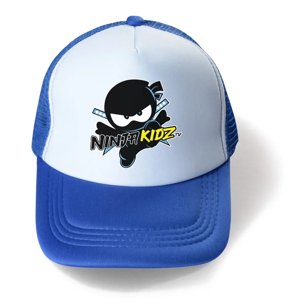 2024 New Cute NINJA KIDZ Baby Hat Kids Boy Adjustable Baseball Caps Boys Girls Hats Children Snapback Hip-Hop Sun Hat