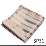 High Grade 2023 New Style Hot sale Silk Handkerchief Black Suit Accessories Solid Men Abraham Lincoln's birthday Pocket Square
