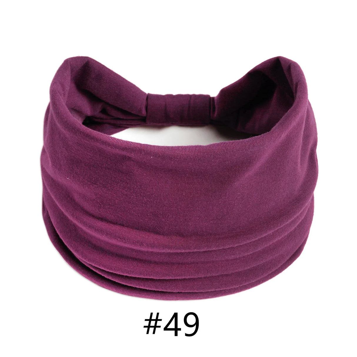 Headbands for Women Cotton Wide Headwrap Yoga Workout Hairbands Elastic Sport Head Bands Turban Bandana Bandage Hair Accessories