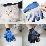 NONOR Dog Cat Glove Grooming Cleaning Pet Combs Grooming Deshedding Dog Bath Brush Gloves Effective Cleaning Bathing Hair