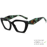 55405 New Brand Blue Light Blocking Computer Glasses Women Fashion TR90 Frame Vintage Square Eyewear Anti Eyestrain Eyeglasses