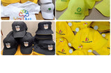 Kids casual custom baseball cap Boy girls parent-child sports hat Hip hop snapback hat with DIY logo design Gorros