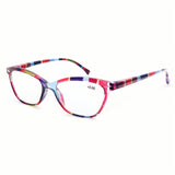 Blue Light Blocking Glasses Lady Computers Flat Lenses Eyeglass reading fatigue relieving reading glasses for wome