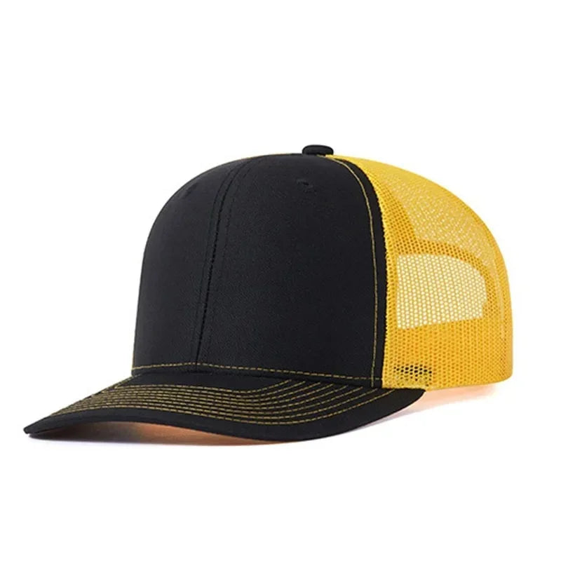 Hot Sale Unisex Baseball Cap for Men Women Slight Curved Brim Style Trucker Hat Casual Outdoor Breathable Cap Gorras Hombre
