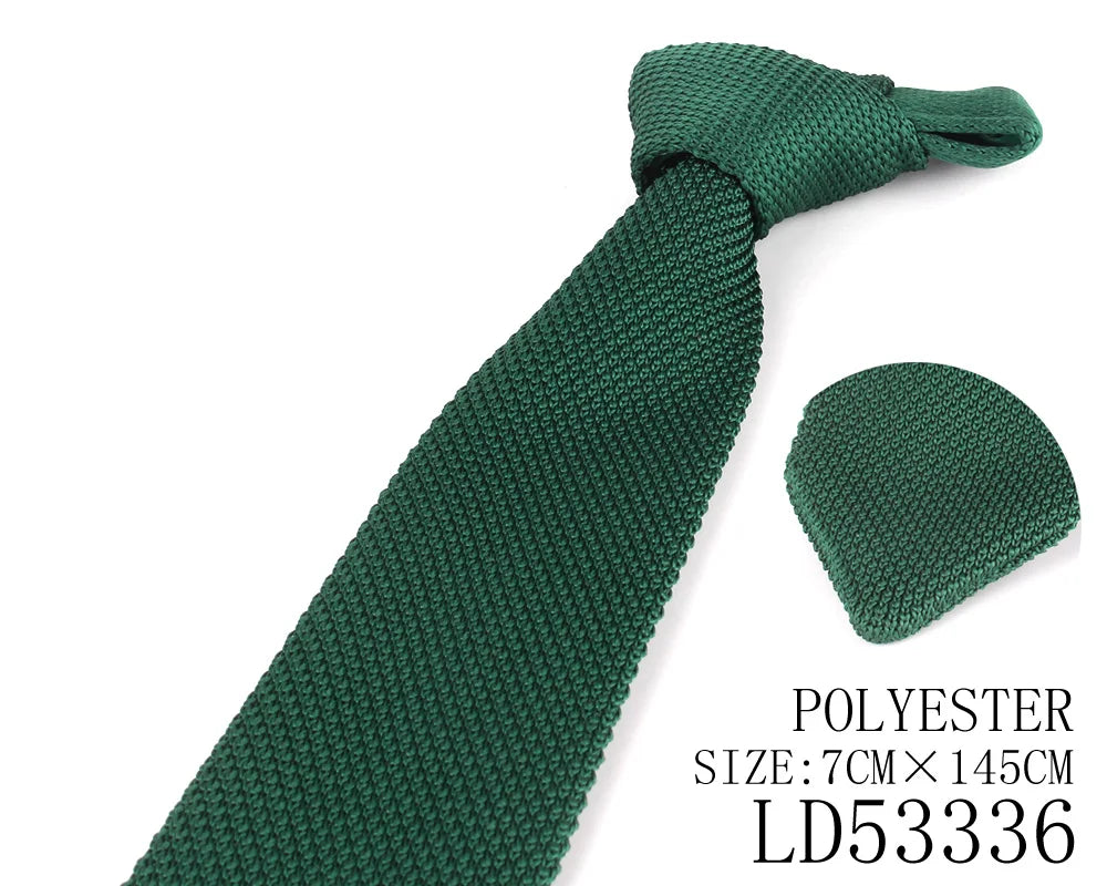 Green Color Neck Ties Casual Skinny Tie For Party Boys Girls Plaid Necktie Wedding Necktie For Groom Striped Neck Wear For Men