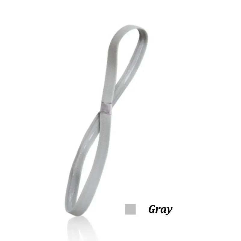 Fashion Sports Headbands for Women Men Solid Elastic Hair Bands Running Fitness Yoga Headwear Stretch Makeup Head Band