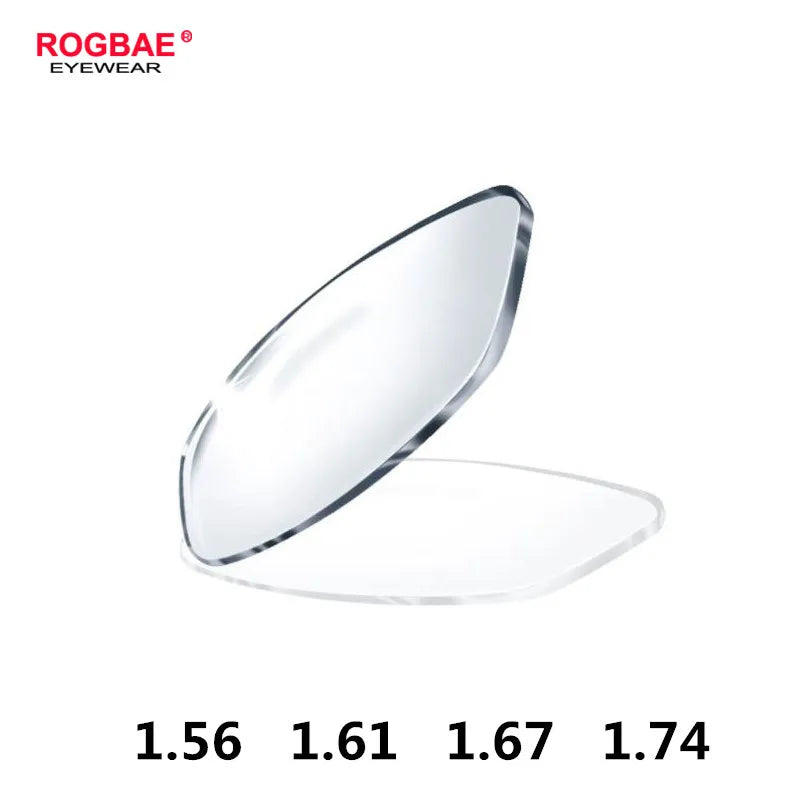 1.56 1.61 1.67 1.74 Index Aspheric Optical Lenses Glasses Reading Myopia Anti blue light photochromic gray prescription lens