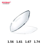 1.56 1.61 1.67 1.74 Index Aspheric Optical Lenses Glasses Reading Myopia Anti blue light photochromic gray prescription lens