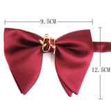 New Wedding Bowtie Casual Solid Bow tie For Men Women Adult Bow Ties Cravats Male Over Size Bow knot For Party Black Men Bowties